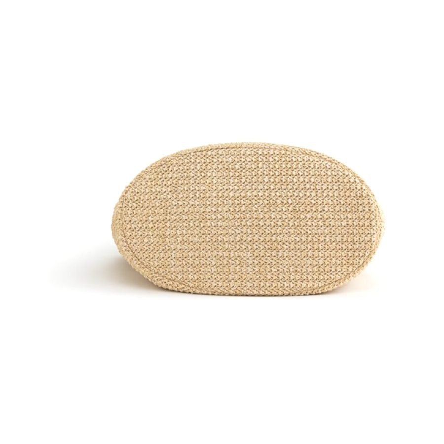 ANY DI Beach Bag Straw in straw-look polyester textile (2)