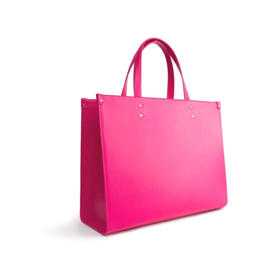 ANY DI Tote Bag M Fuchsia in vegan leather