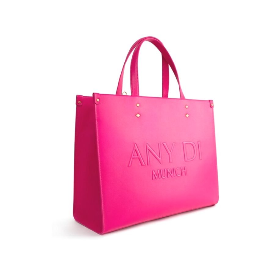 ANY DI Tote Bag M Fuchsia in vegan leather (2)