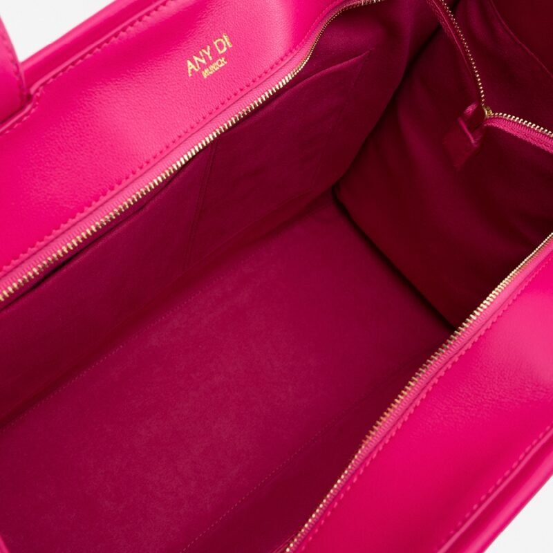 ANY DI Tote Bag M Fuchsia in vegan leather (4)