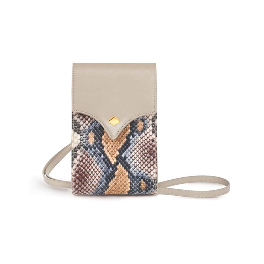 ANY DI PhoneBag Emblem Snake in embossed leather