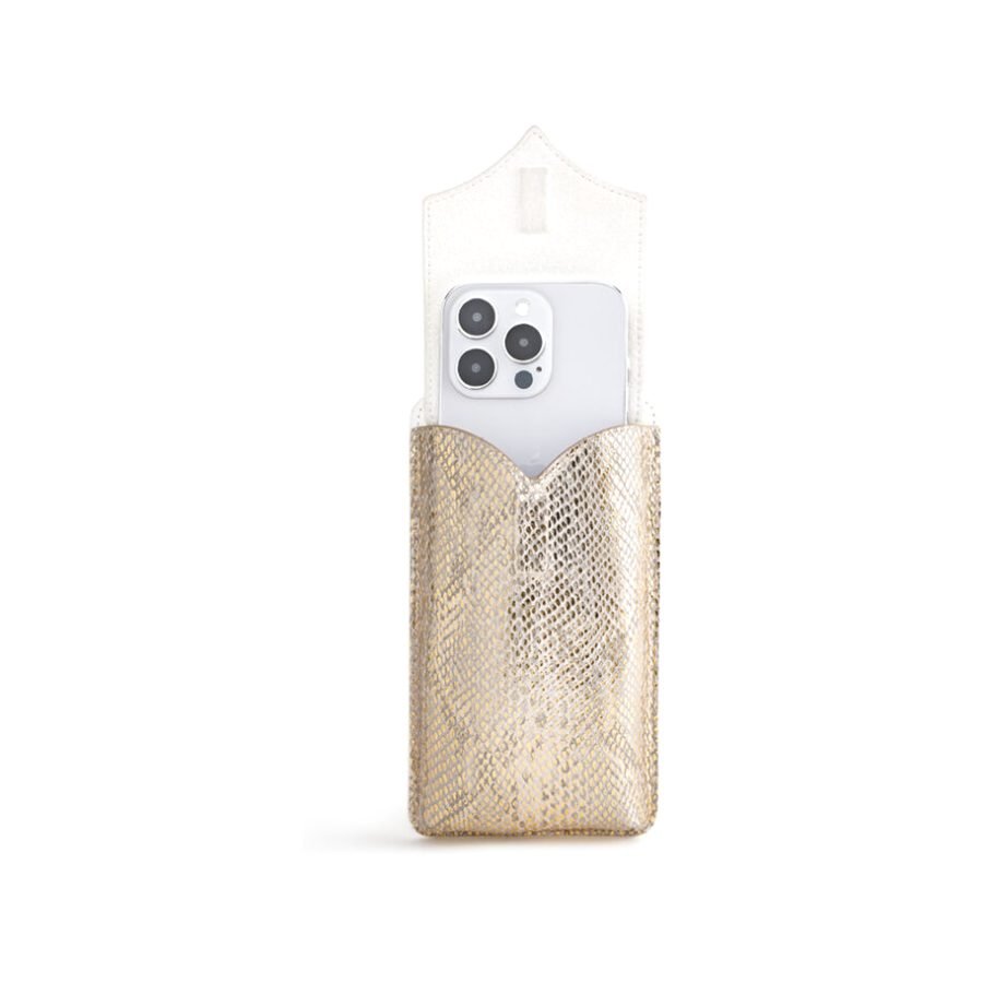 ANY DI Phone Pouch White in vegan leather (3)