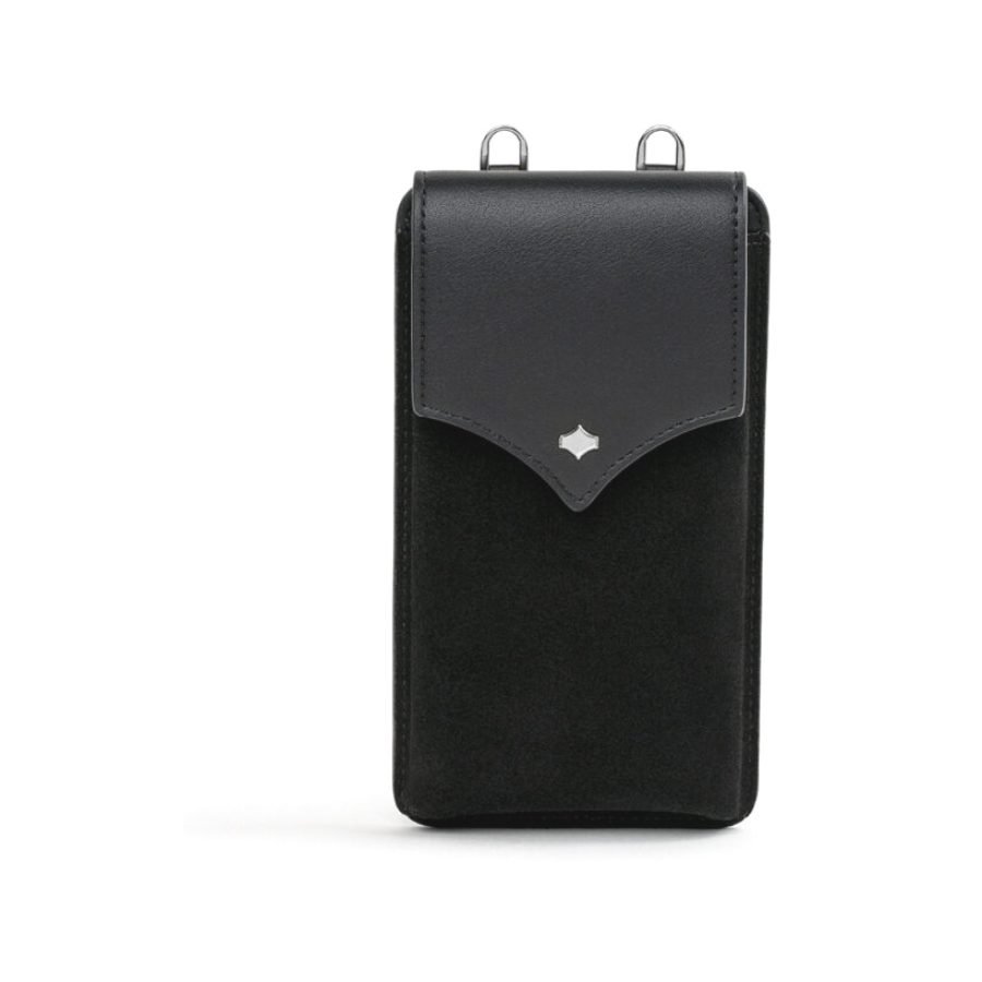 Phone Pouch – Black Silver