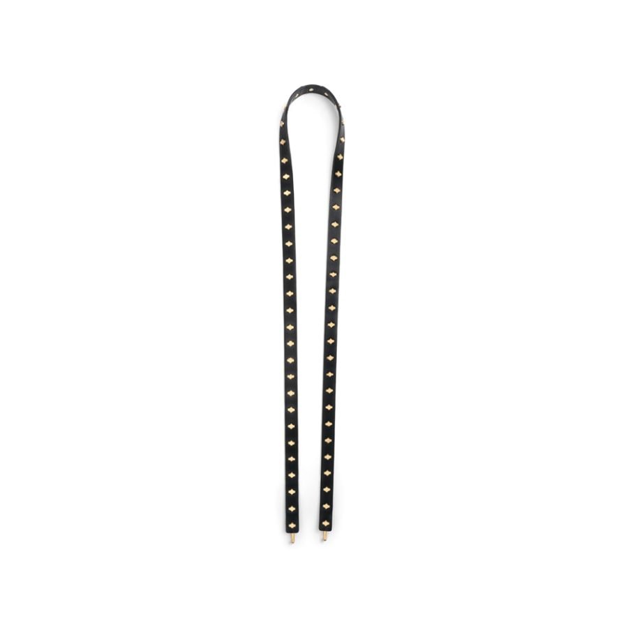 ANY DI Crossbody Strap Studs Black in vegan leather (2)