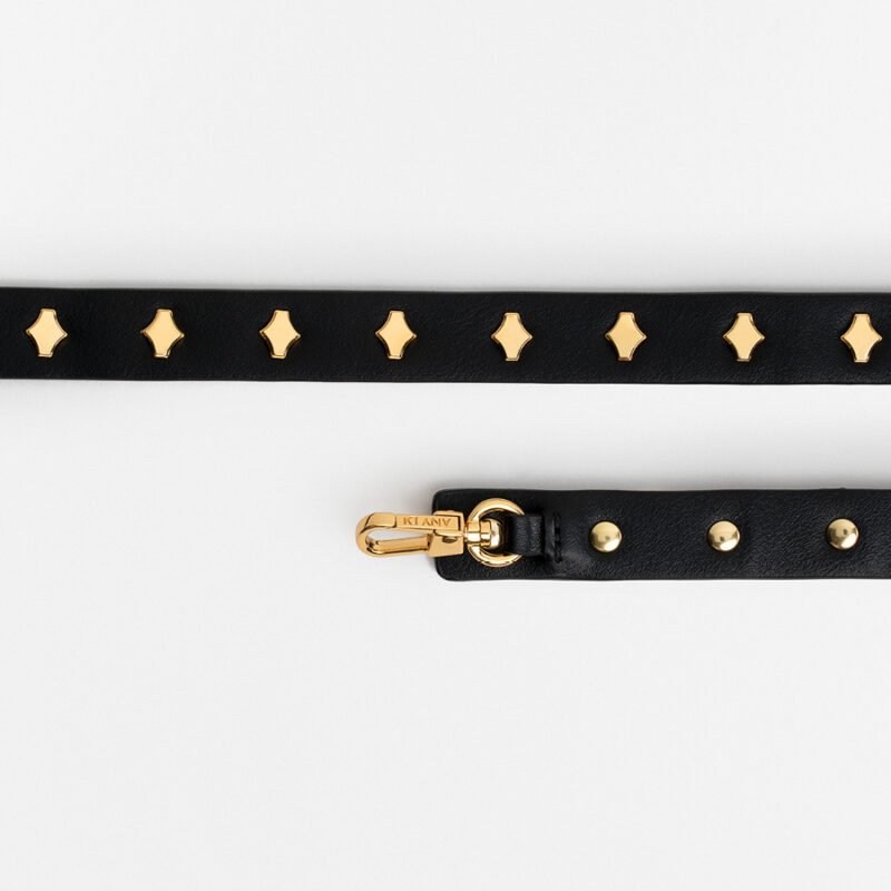 ANY DI Crossbody Strap Studs Black in vegan leather (3)