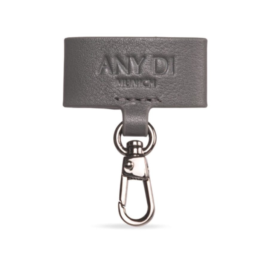ANY DI SunCover Strap Clip Khaki Grey in nappa leather