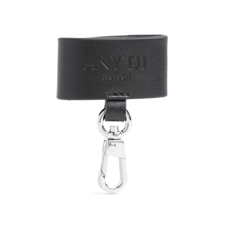 ANY DI SunCover Strap Clip Black Silver in vegan leather