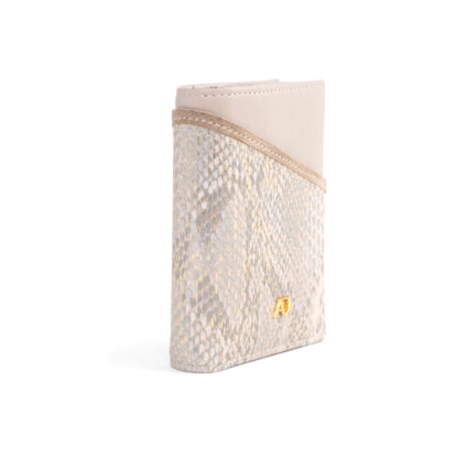 ANY DI Mini Wallet Snake Gold in vegan leather (2)