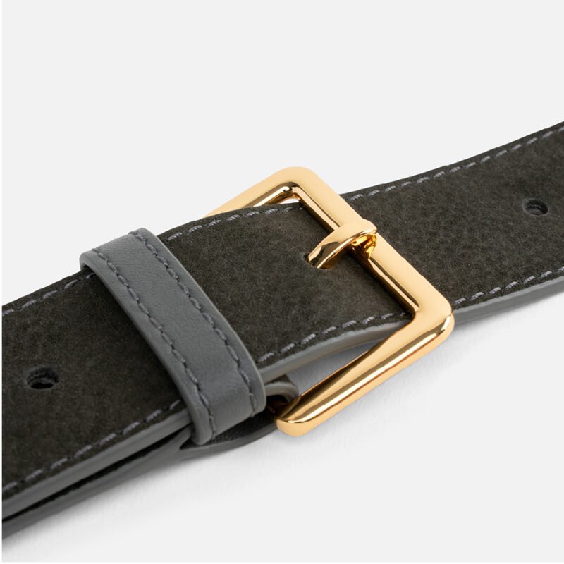 ANY DI PhoneStrap Leather Khaki Nubuck in nubuck leather
