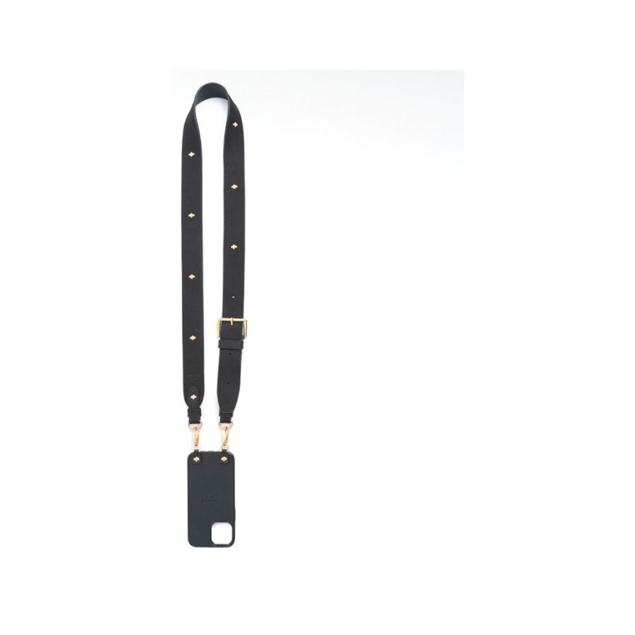 ANY DI PhoneStrap Leather Black in suede & vegan leather (2)