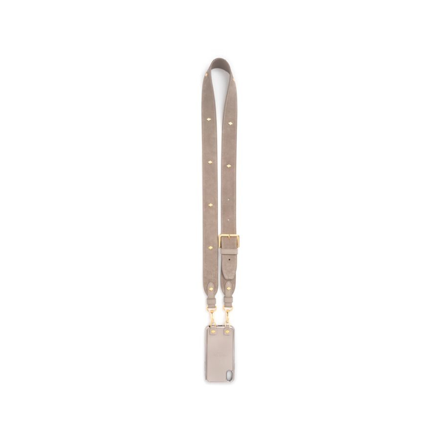PhoneStrap Leather – Taupe