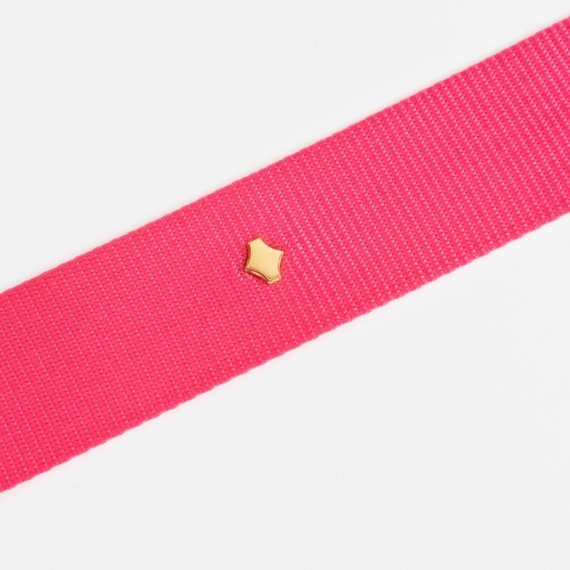 ANY DI PhoneStrap Nylon Fuchsia in nylon & vegan leather (2)