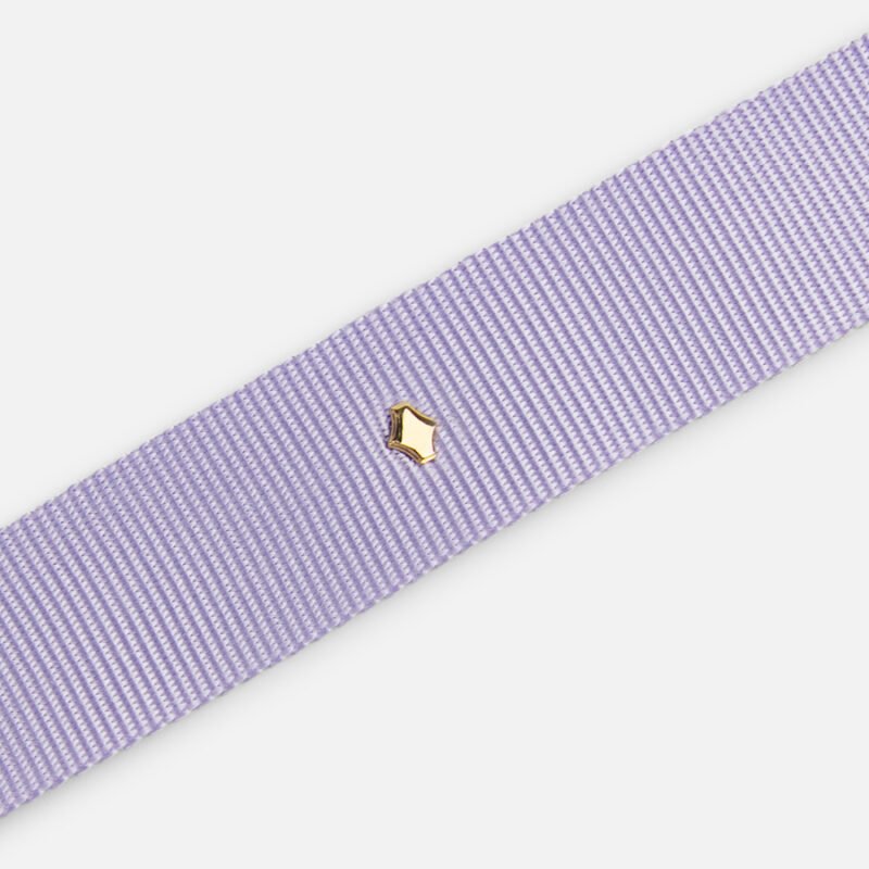 ANY DI PhoneStrap Nylon Lavender in nylon with leather & vegan leather (6)