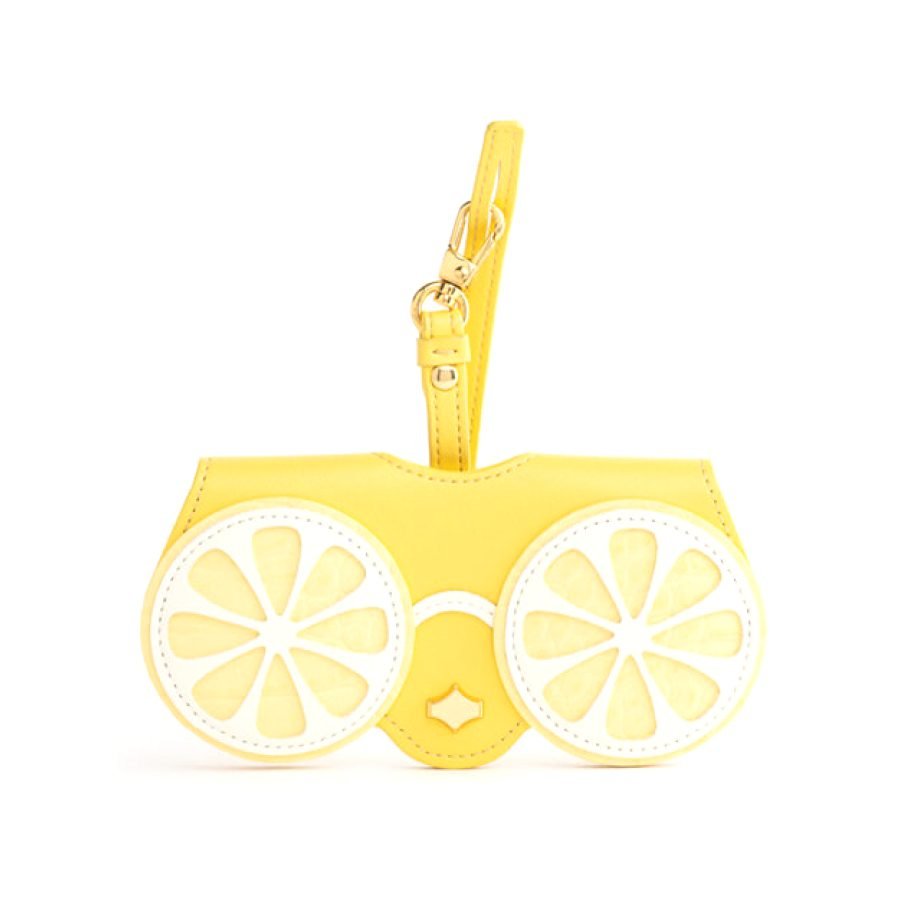 ANY DI SunCover Fresh Lemon glasses case in vegan leather (2)