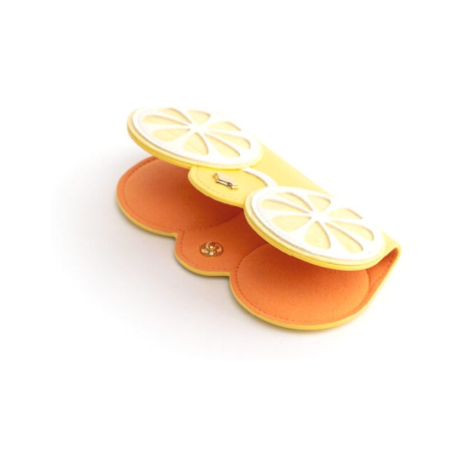 ANY DI SunCover Fresh Lemon glasses case in vegan leather (3)