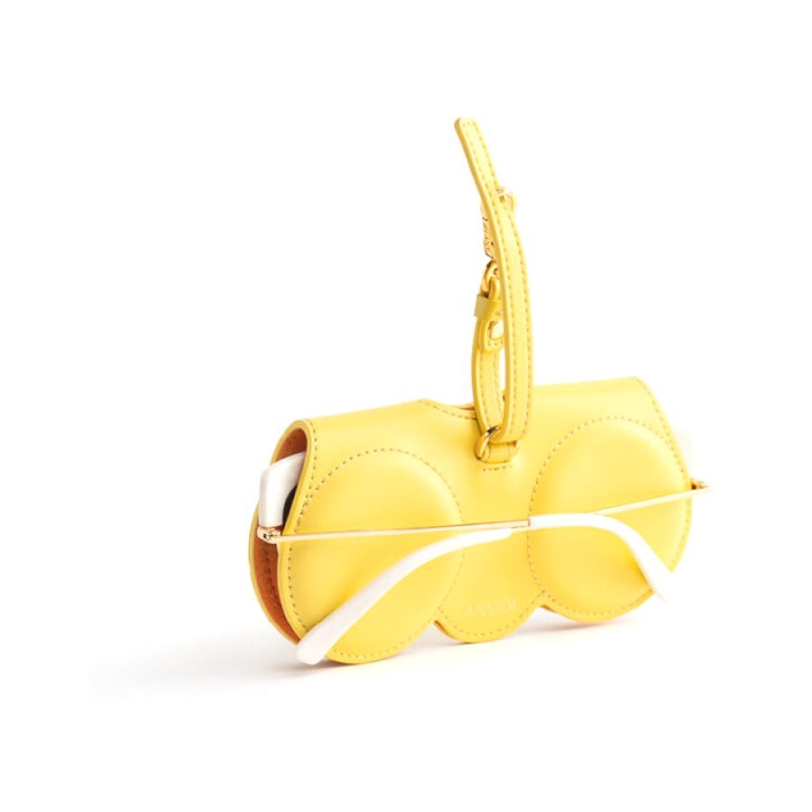 ANY DI SunCover Fresh Lemon glasses case in vegan leather (4)
