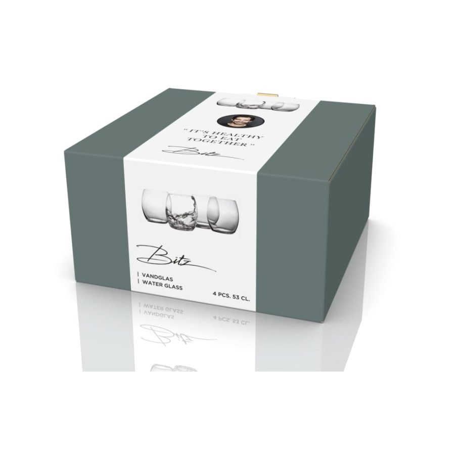 Bitz Elegant Lines Water Glass 53 cl, 4 pcs (3)