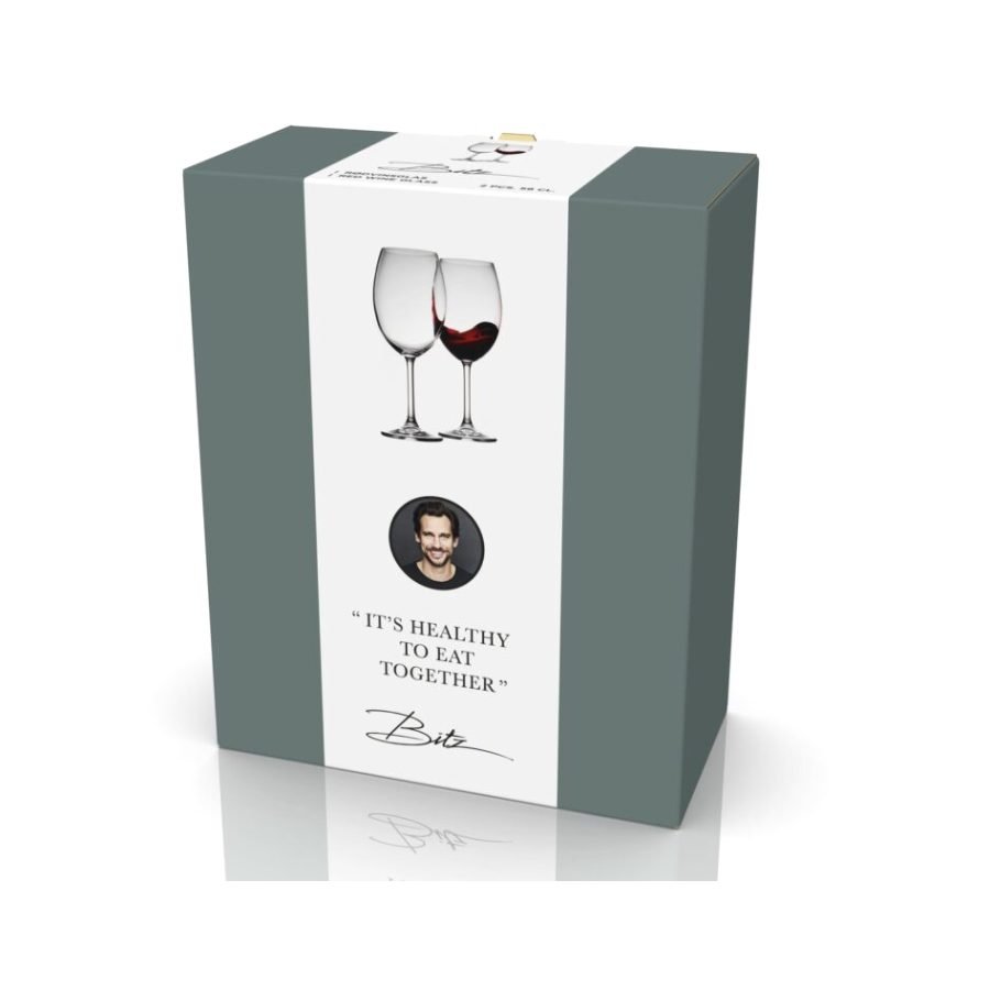 Bitz Elegant Lines Red Wine Glass 58 cl, 2 pcs (4)