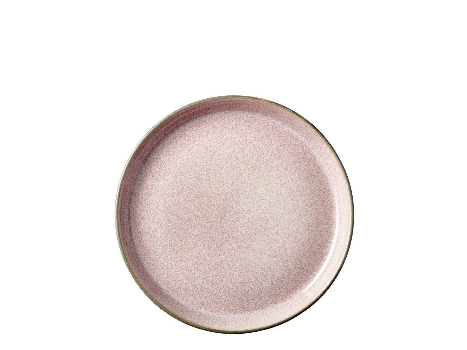 Plate Gastro 17Cm Grey/Light Pink Bitz