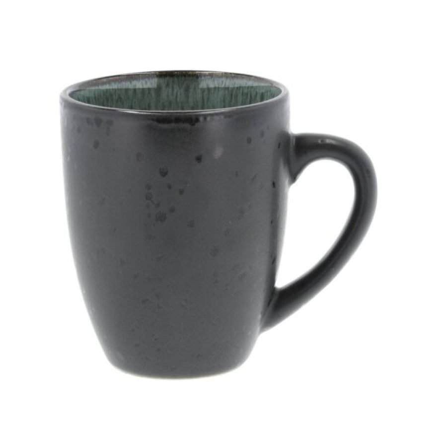 Gastro Mug with Handle 30 cl – Black/Green