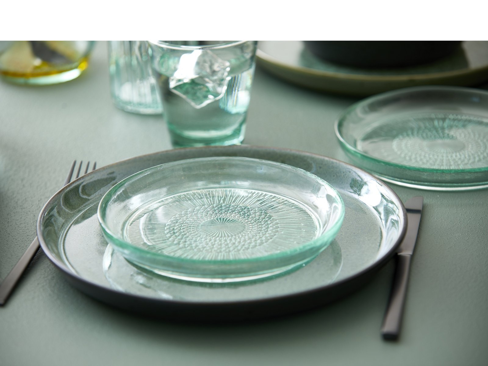 Plate Gastro 27Cm Black/Green Bitz - Image 10