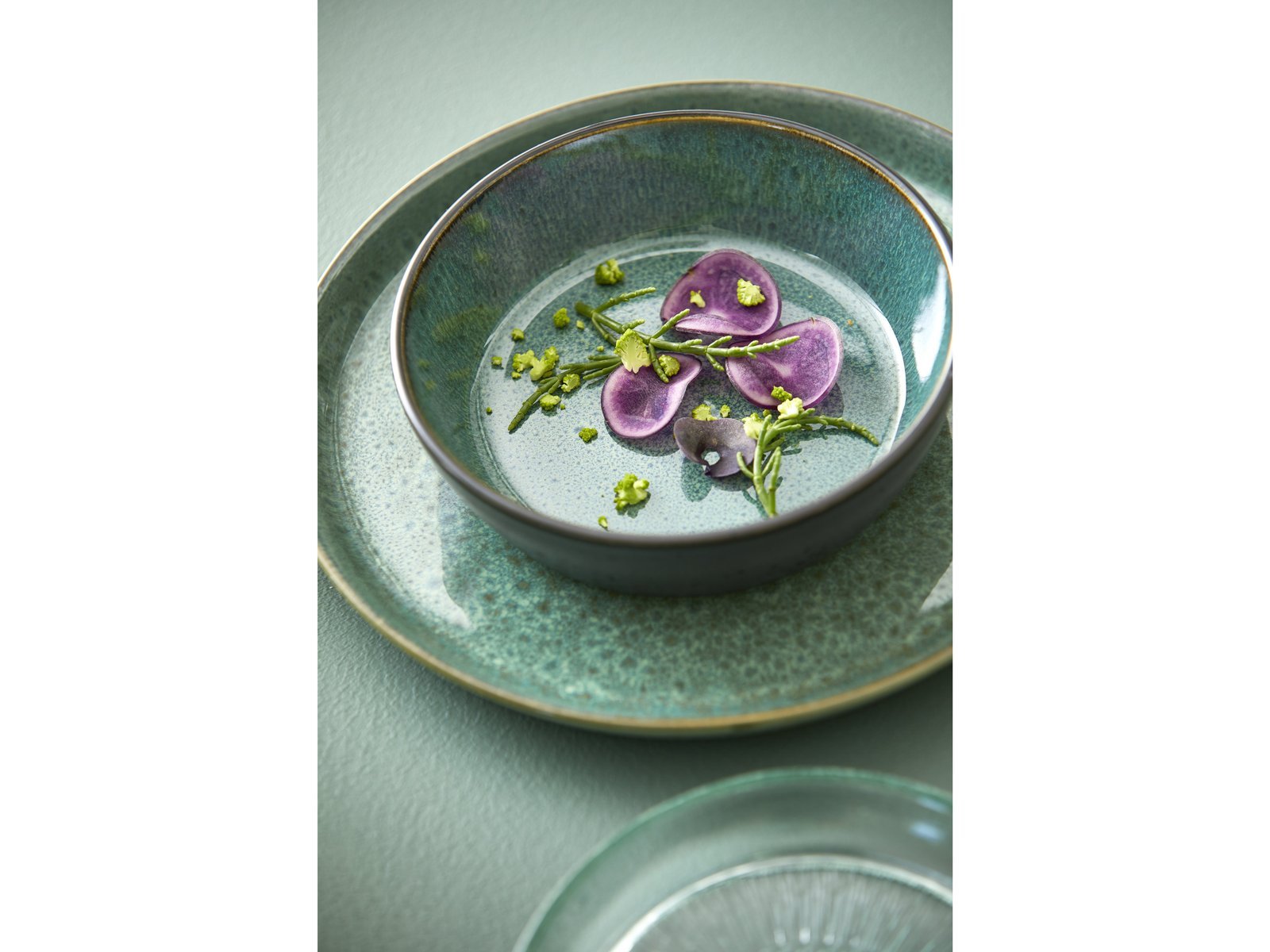 Plate Gastro 27Cm Black/Green Bitz - Image 11