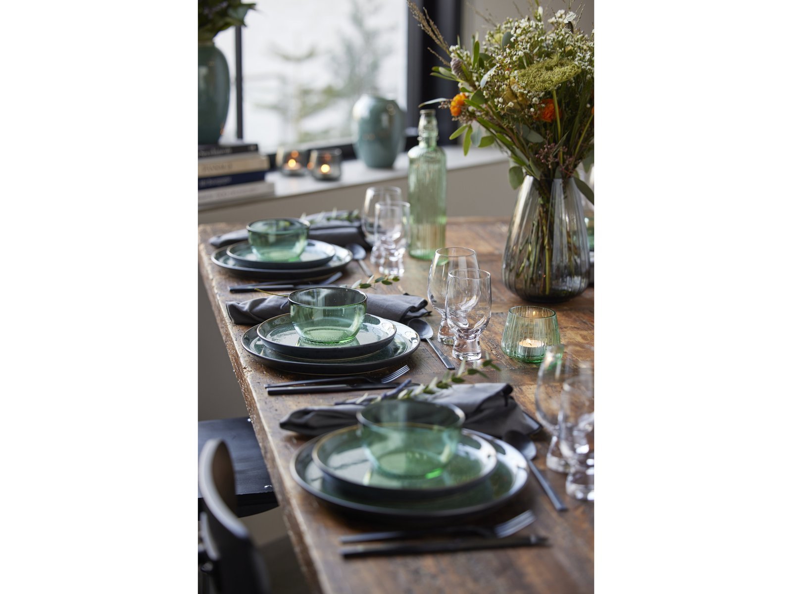 Plate Gastro 27Cm Black/Green Bitz - Image 17