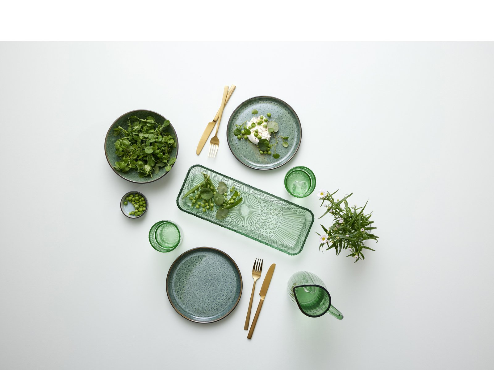 Plate Gastro 27Cm Black/Green Bitz - Image 18