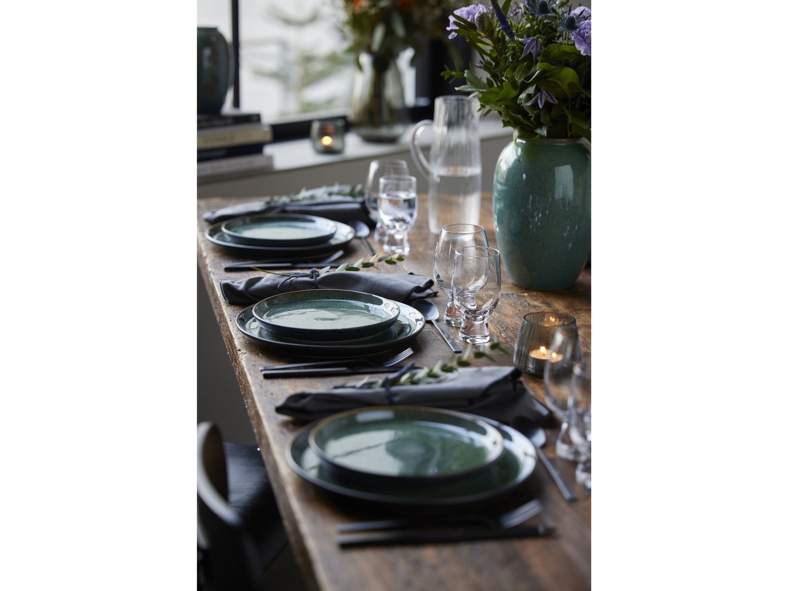 Plate Gastro 27Cm Black/Green Bitz - Image 20