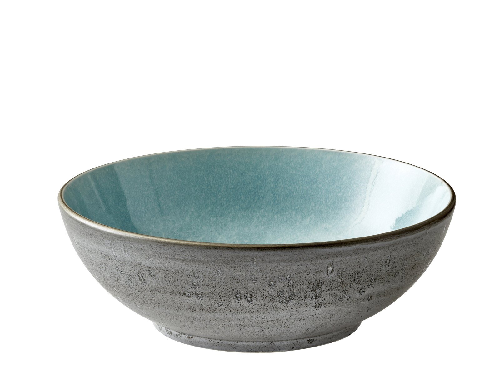 Salad Bowl 30Cm Grey/Lightblue Bitz