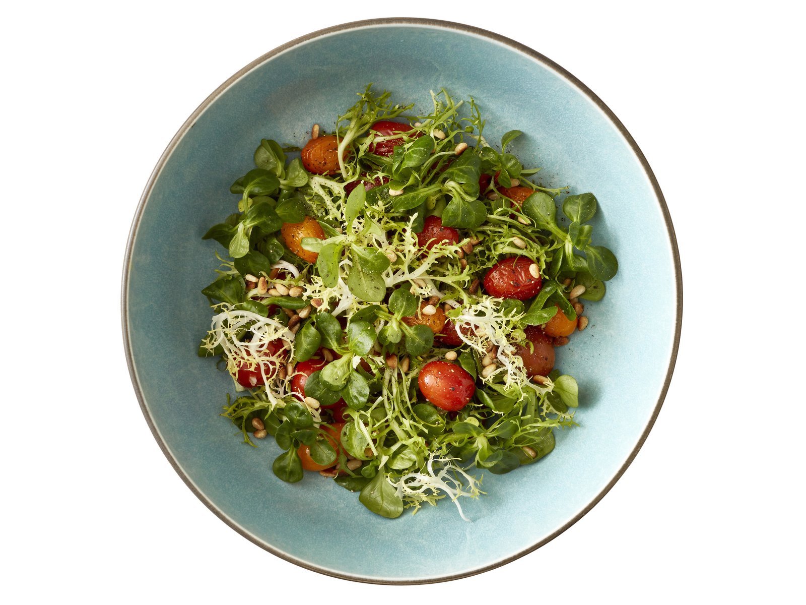 Salad Bowl 30Cm Grey/Lightblue Bitz - Image 5