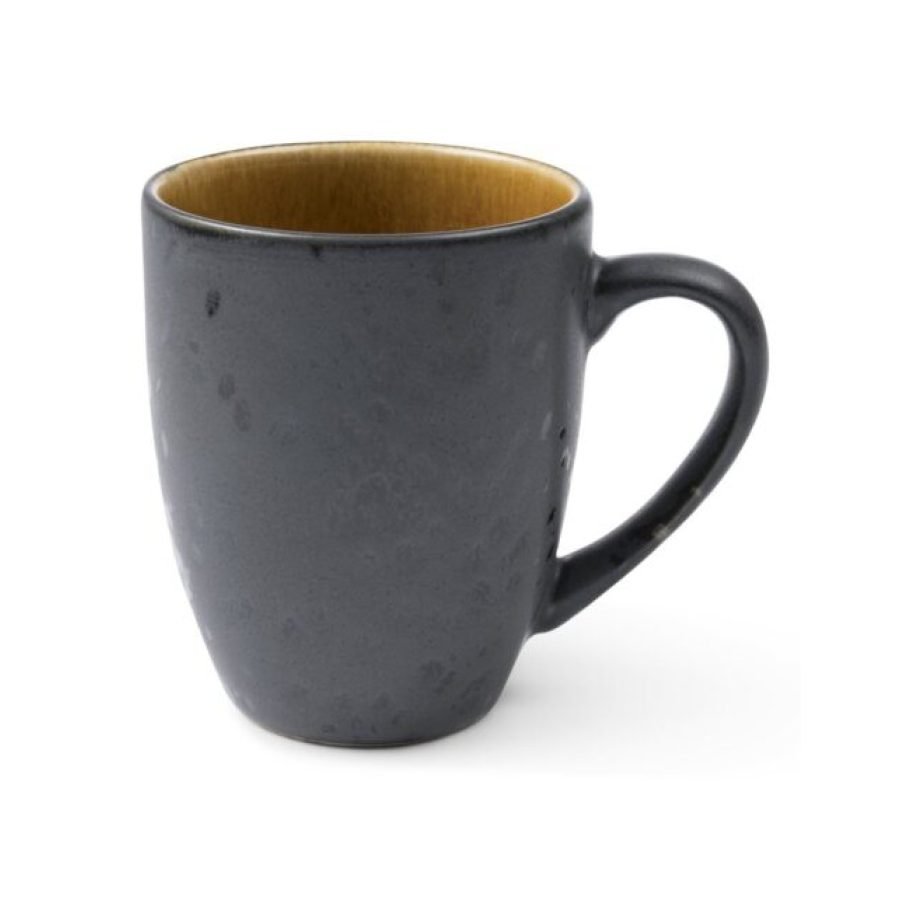 Bitz Gastro Mug 30 cl in Black/Amber