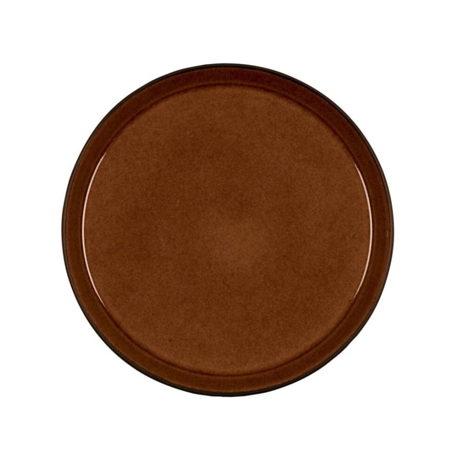 Bitz Gastro Plate 27 cm in Black/Amber