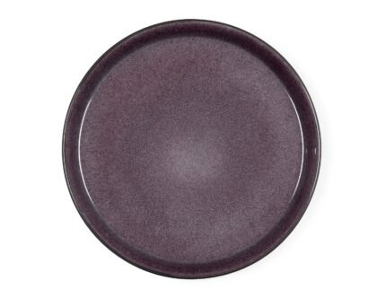 Gastro Plate 27 cm – Black/Lilac
