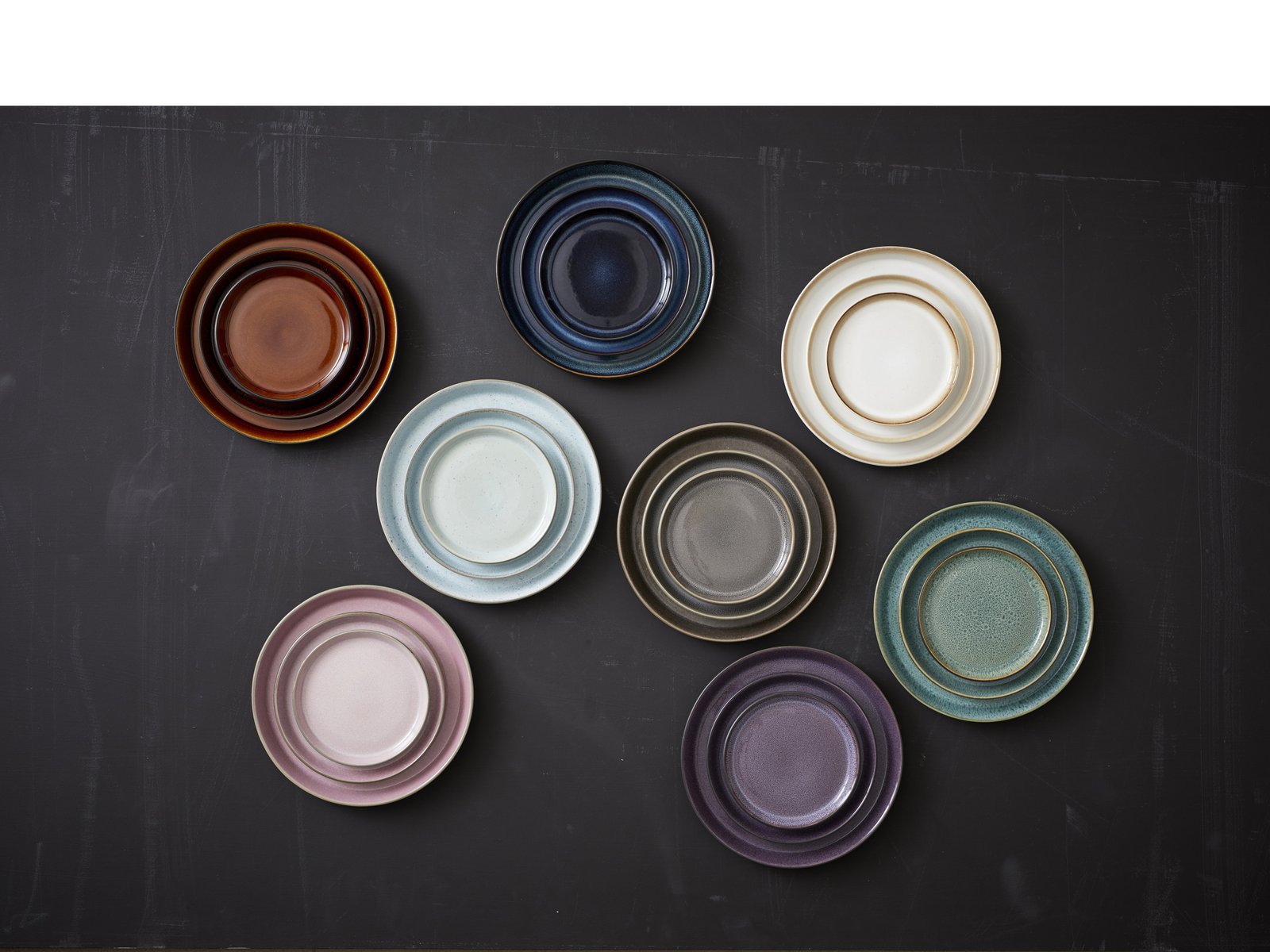 Plate Gastro 27Cm Black/Lilac Bitz - Image 4