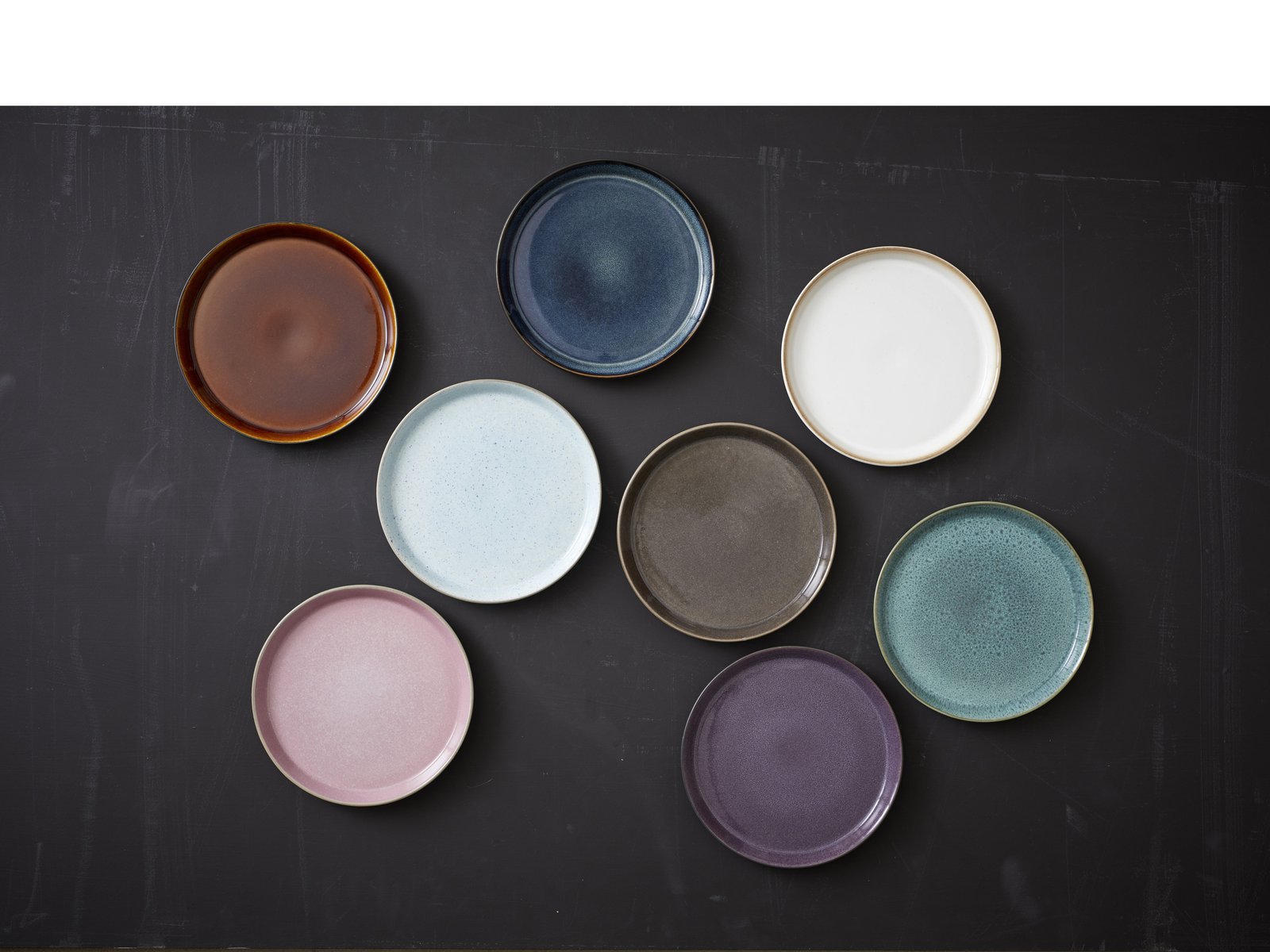 Plate Gastro 27Cm Grey/Light Pink Bitz - Image 13