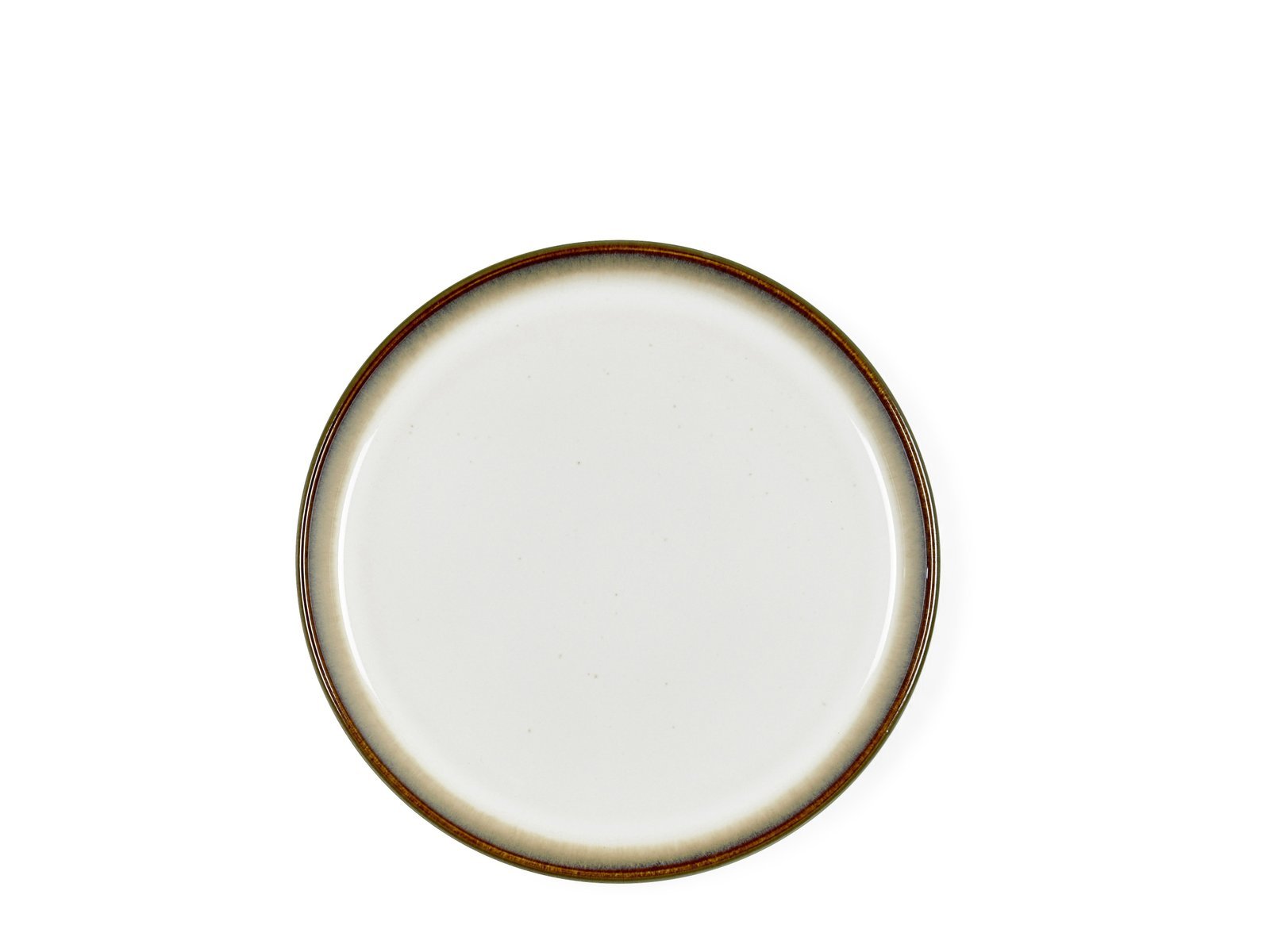 Plate Gastro 21Cm Grey/Cream Bitz