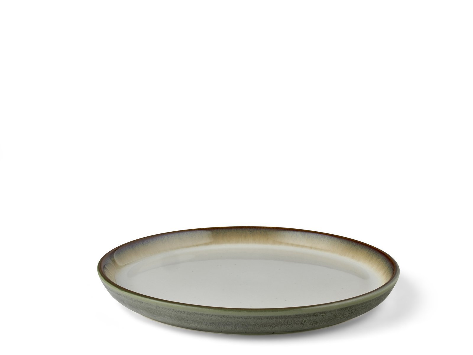 Plate Gastro 21Cm Grey/Cream Bitz - Image 2