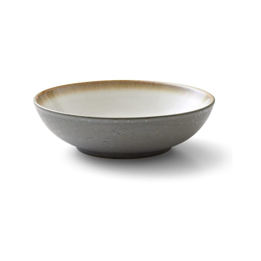 Bitz Gastro Salad Bowl 24 cm in Grey/Cream