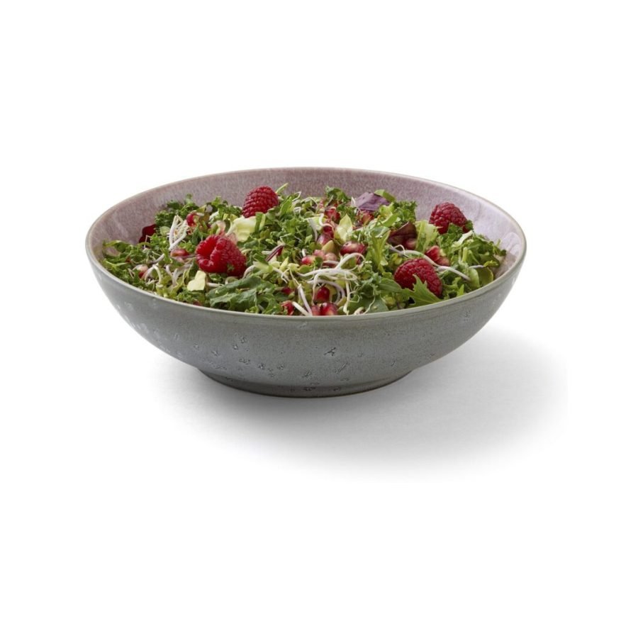 Bitz Gastro Salad Bowl 24 cm in Grey/Light Pink (6)