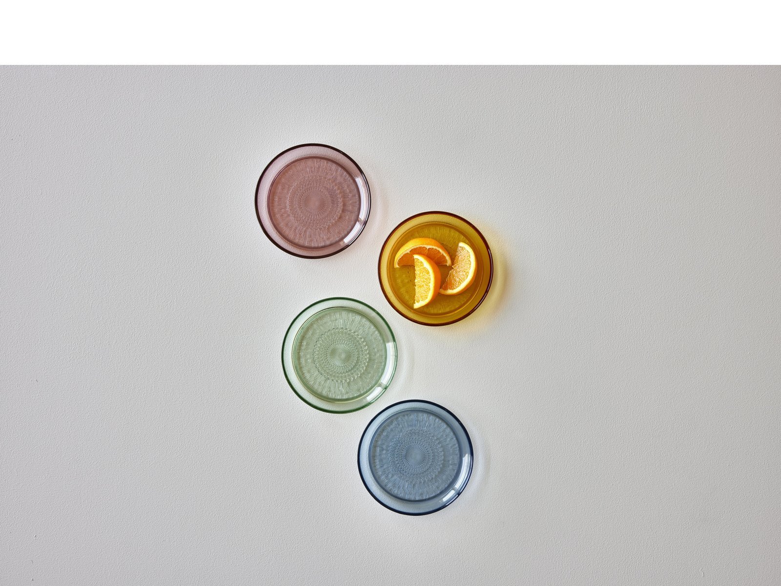 Glass Plate Kusintha 18 Cm Green - Image 8
