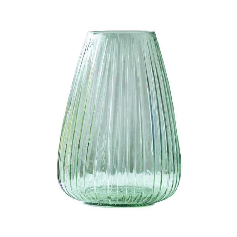 Bitz Kusintha Vase 22 cm in Green