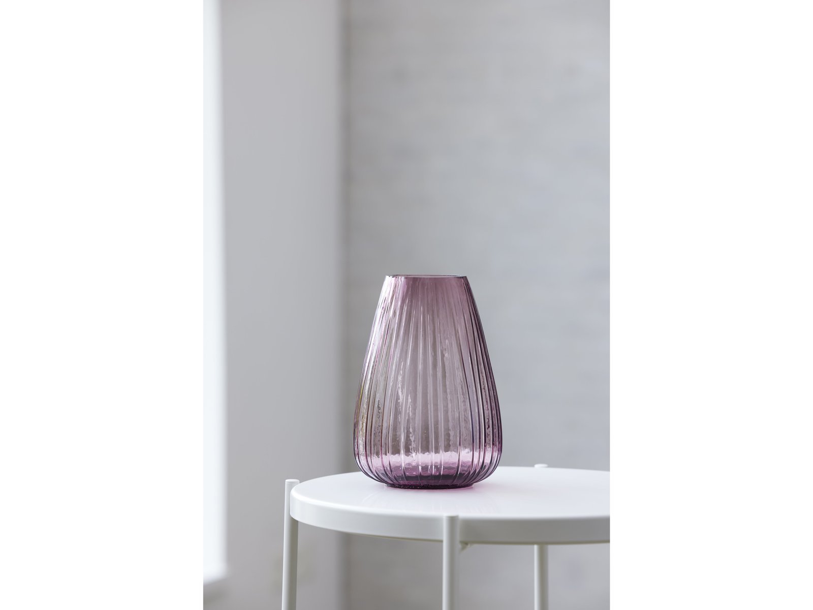 Vase Kusintha 22 Cm Pink Glass - Image 10