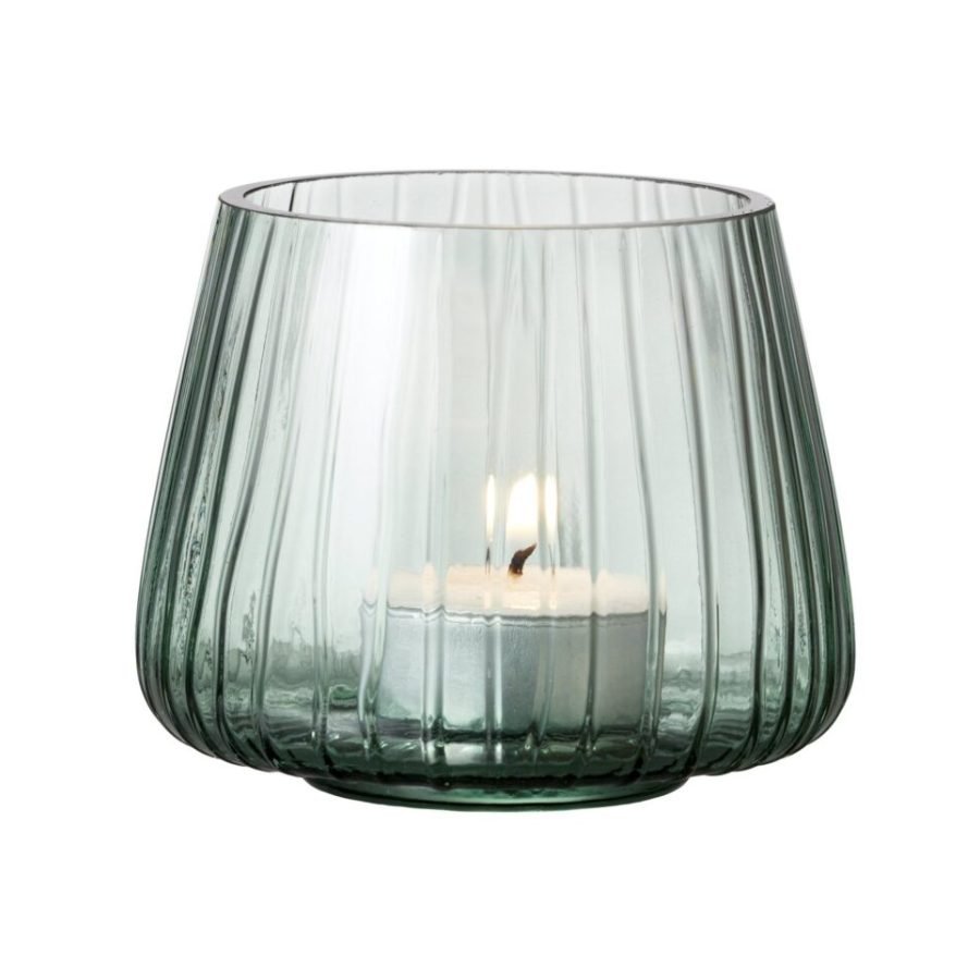 Bitz Kusintha Tealight Holder 7.5 cm, 2 pcs in Green (2)