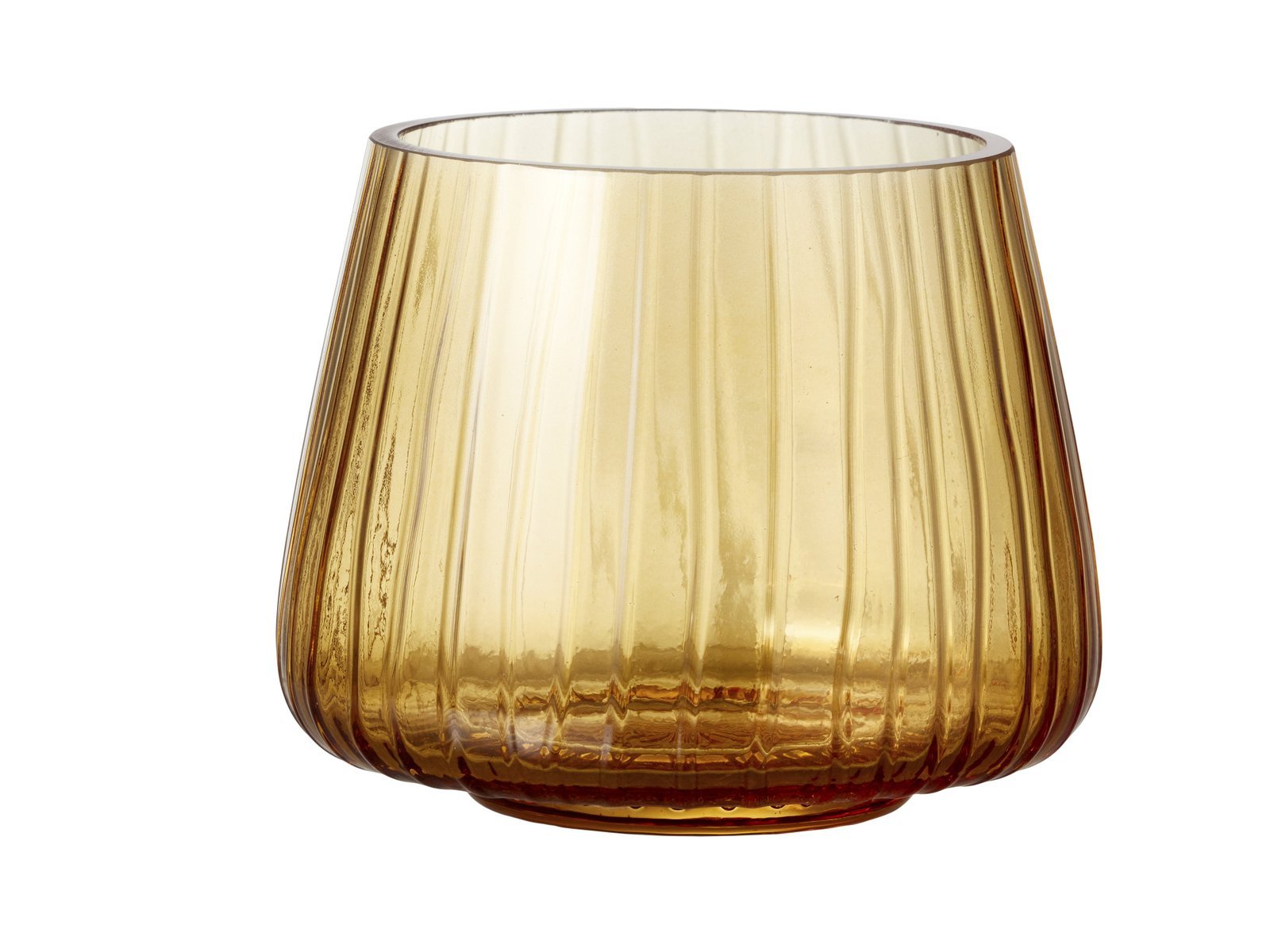Tealight Holder Kusintha 7.5 Cm 2 Pcs Amber Glass - Image 7