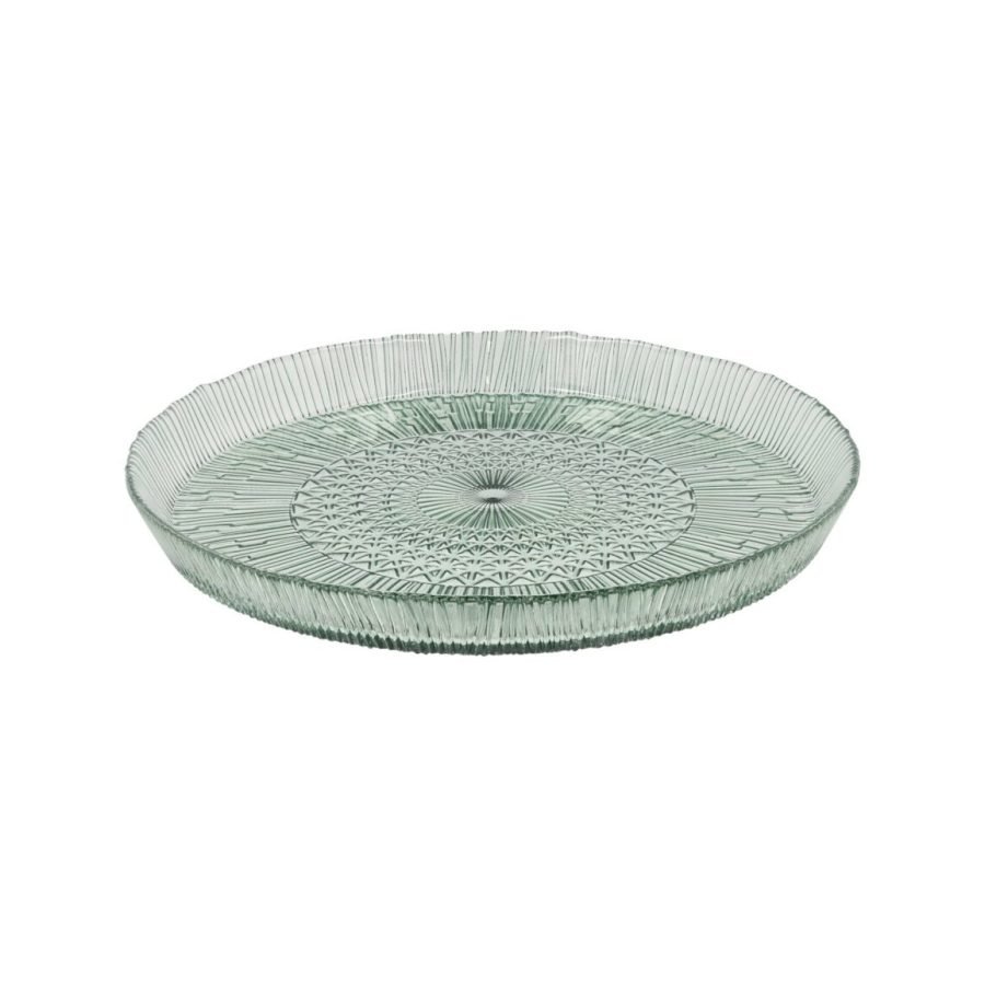 Kusintha Round Serving Dish 30 cm – Green