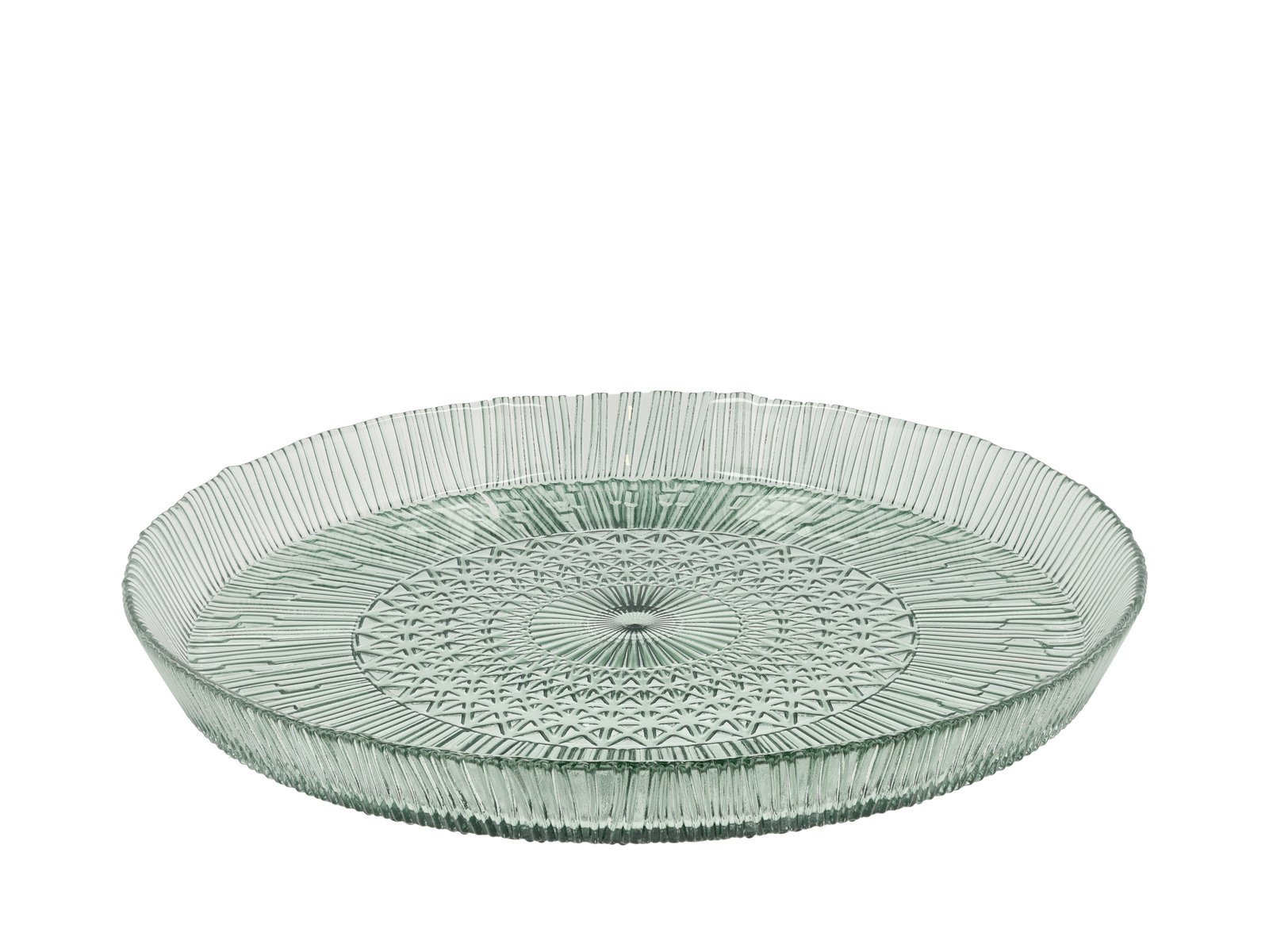Serving Dish Round Kusintha 30 Cm Green