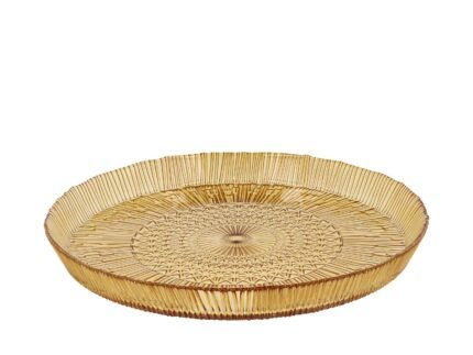 Kusintha Round Serving Dish 30 cm – Amber