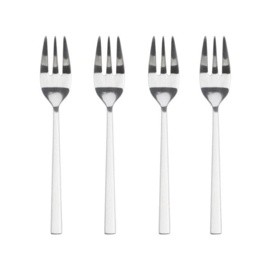 Cake Fork 14.4 cm, 4 pcs – Steel
