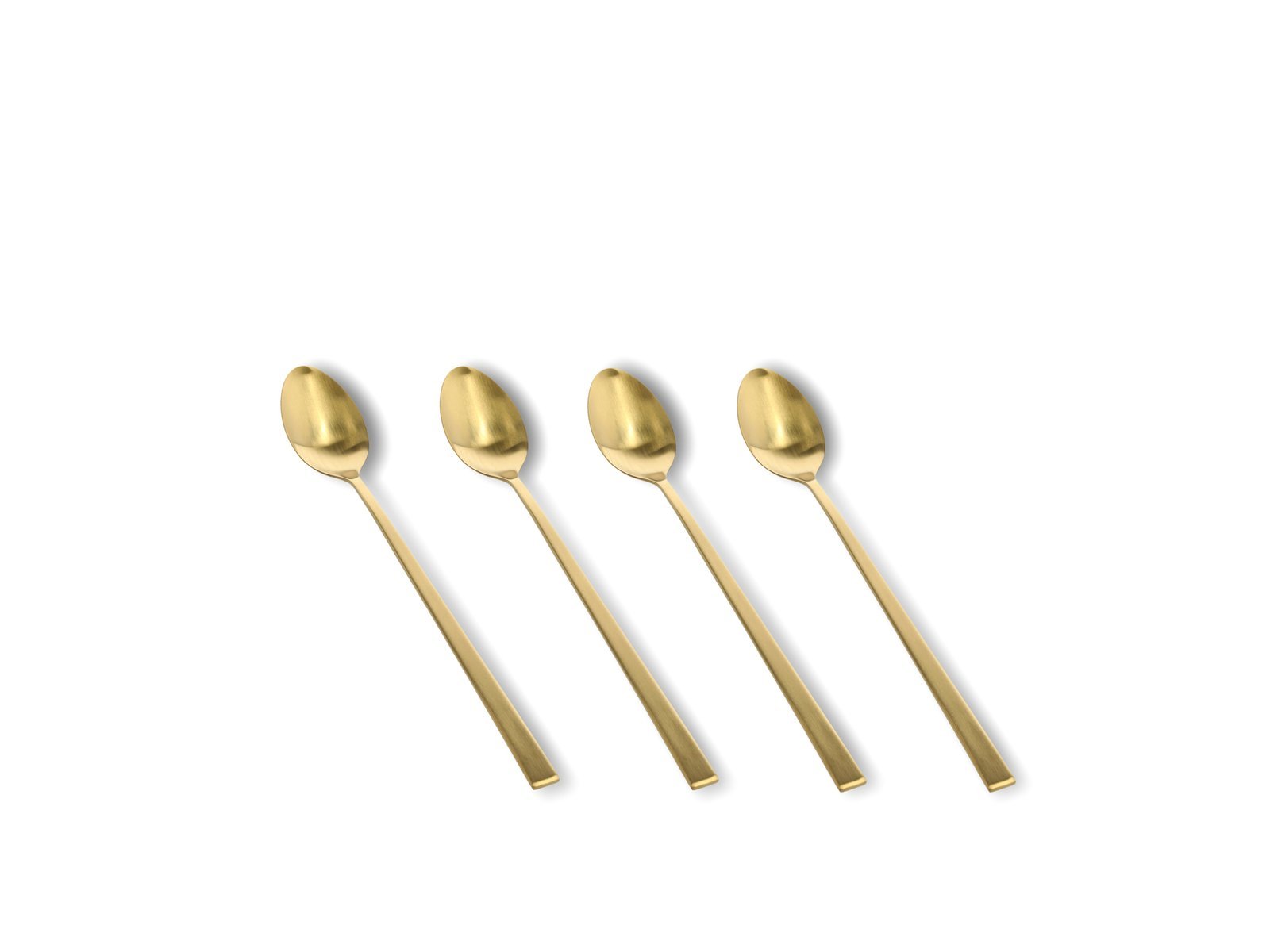 Latte Spoon 20 Cm 4 Pcs Brass - Image 2